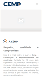 Mobile Screenshot of cempconstrucoes.com.br